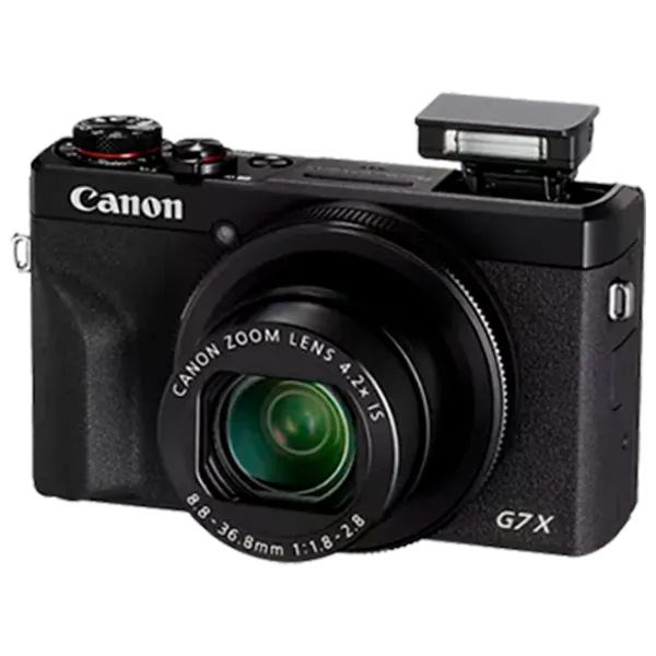 Cameră foto Canon PS G7 X Mark III Compact CMOS/ Black photo 6