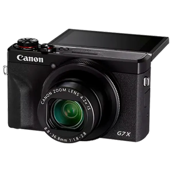 Cameră foto Canon PS G7 X Mark III Compact CMOS/ Black photo 7
