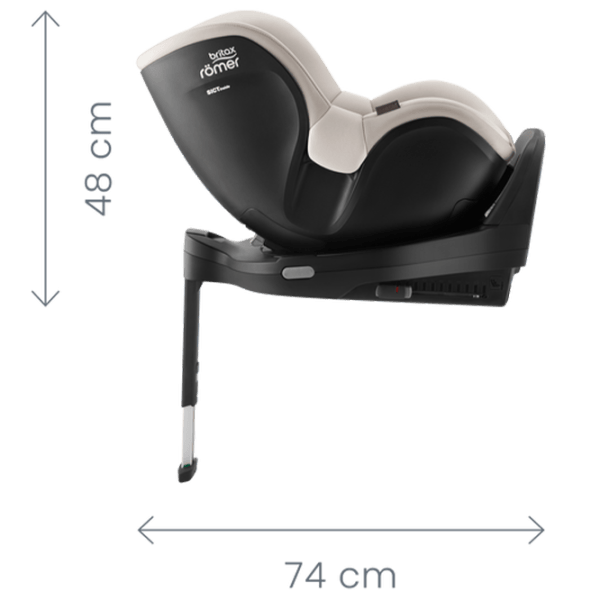Scaun auto Britax-Römer Dualfix 5Z Lux  3 luni - 4 ani / 18 kg / Onyx Black photo 11