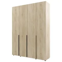 Dulap pentru haine ML-Mobila Lira 4 178 x 50 x 240 / PAL / Sonoma Oak