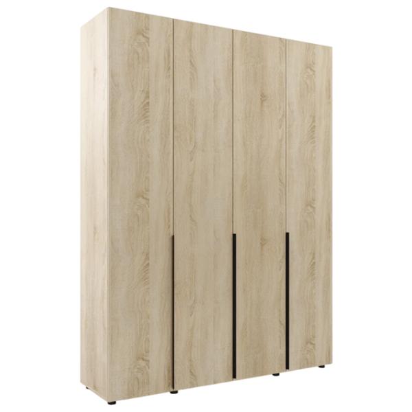 Dulap pentru haine ML-Mobila Lira 4 178 x 50 x 240 / PAL / Sonoma Oak photo 2