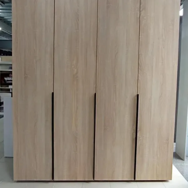Dulap pentru haine ML-Mobila Lira 4 178 x 50 x 240 / PAL / Sonoma Oak photo 4