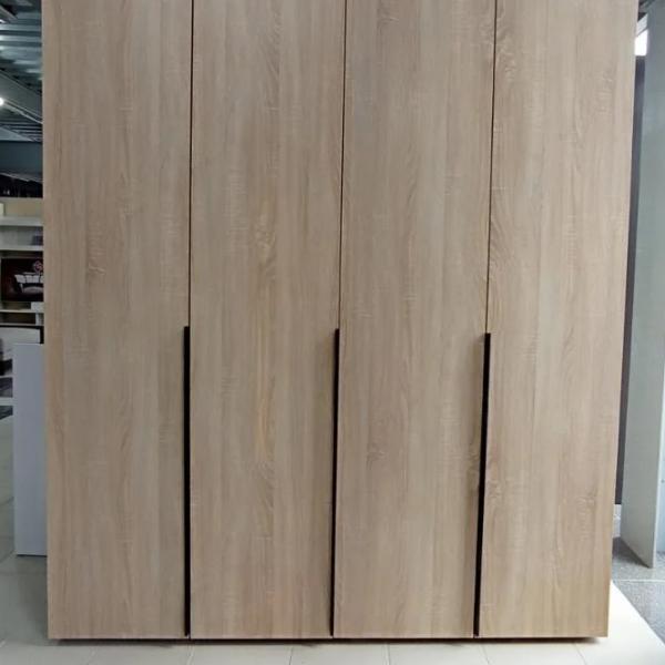 Dulap pentru haine ML-Mobila Lira 4 178 x 50 x 240 / PAL / Sonoma Oak photo 4
