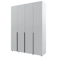Dulap pentru haine ML-Mobila Lira 4 178 x 50 x 240 / PAL / Light Gray