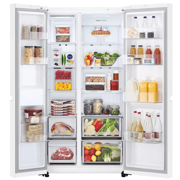 Frigider LG GSBC40SWPE Side by Side 664 l / 179 cm / White photo 6