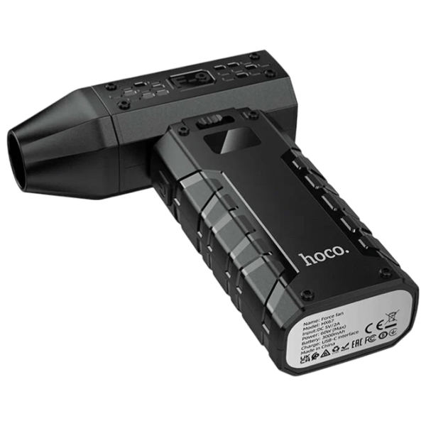 Ventilator Hoco HX67 Force Fan 60 W / Suflantă de aer / Black photo 2