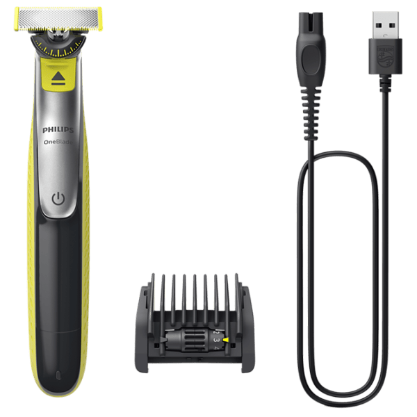 Trimmer facial Philips OneBlade 360 Gray photo 1