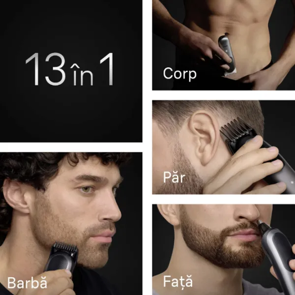 Триммер для лица Braun AIO7560 Черный photo 4