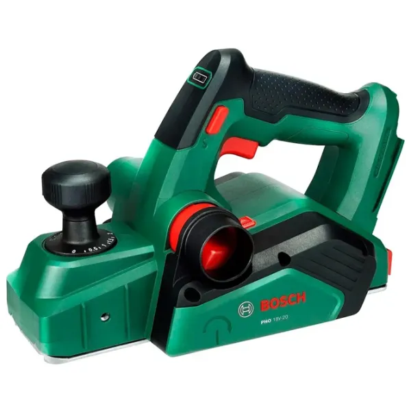 Электрорубанок Bosch PHO 18V-20 12000 об/мин / Зеленый photo 1