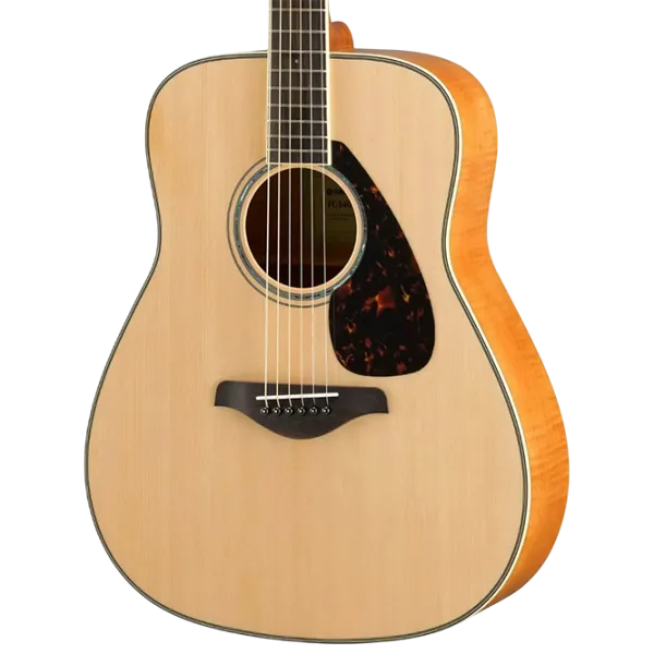 Chitară acustică Yamaha FG840 4/4, Dreadnought, Natural photo 3