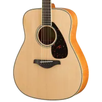 Chitară acustică Yamaha FG840 4/4, Dreadnought, Natural photo 3