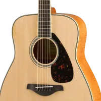 Chitară acustică Yamaha FG840 4/4, Dreadnought, Natural photo 4