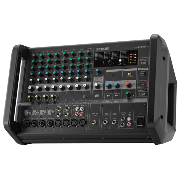 Mixer Yamaha EMX 5 activ / 40 Hz - 20 kHz / Black photo 2