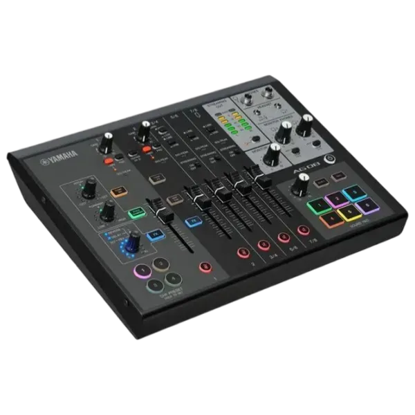 Миксер Yamaha AG08 активный / 20 Гц - 20 кГц / Черный photo 4