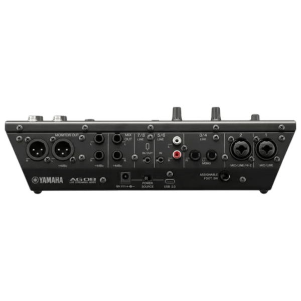 Миксер Yamaha AG08 активный / 20 Гц - 20 кГц / Черный photo 5