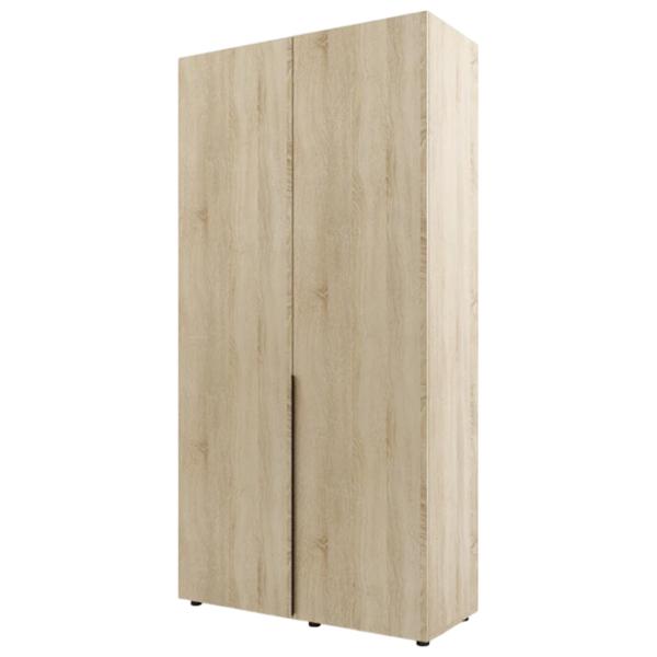 Dulap pentru haine ML-Mobila Lira 2 120 x 50 x 240 / PAL / Sonoma Oak photo 1
