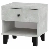 Noptiere ML-Mobila ПКТ-10  40 x 40 x 34 / PAL / Black