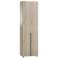 Dulap pentru haine ML-Mobila Lira 2 70 x 50 x 240 / PAL / Sonoma Oak