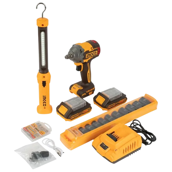 Set de instrumente INGCO COSLI23056 20 V / 2 photo 1
