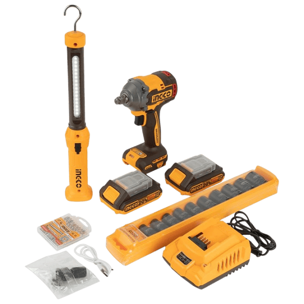 Set de instrumente INGCO COSLI23056 20 V / 2 photo 1