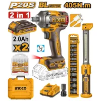 Set de instrumente INGCO COSLI23056 20 V / 2 photo 7