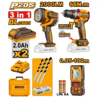 Набoр инструментов INGCO COSLI250885 20 В / 2