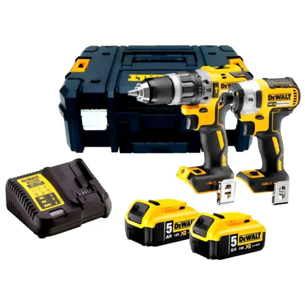 Набoр инструментов Dewalt DCK266P2T 18 V / 2 photo 1