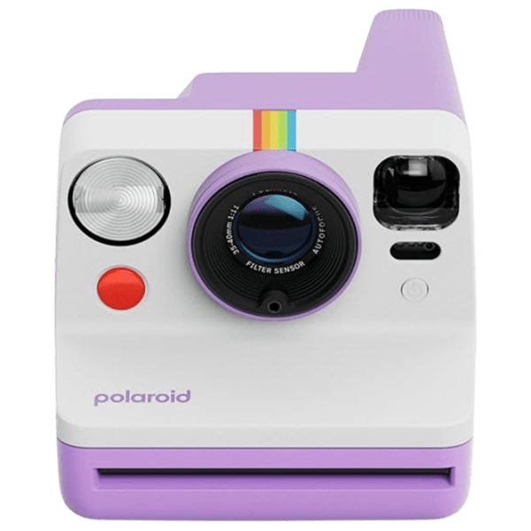 Cameră Foto Instant Polaroid Now Generation 3 + Color Film Bundle  / Purple photo 1