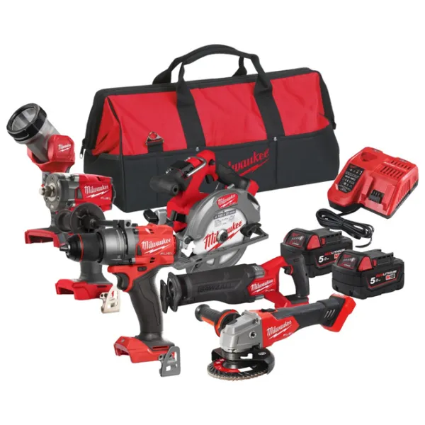 Набoр инструментов Milwaukee M18FPP6H3-502B 18 V / 6 photo 1