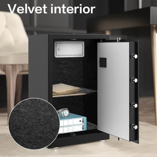 Сейф DELI T623 Cталь / Цифровой photo 7