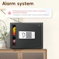 Safeu DELI Niello Oțel / Digitală photo 3