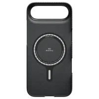 Husă pentru smartphone Apple iPhone Air Pitaka / MagSafe Back / PC / Black-Gray photo 3