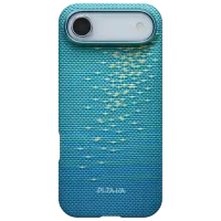 Husă pentru smartphone Apple iPhone Air Pitaka / MagSafe Back / PC / Blue