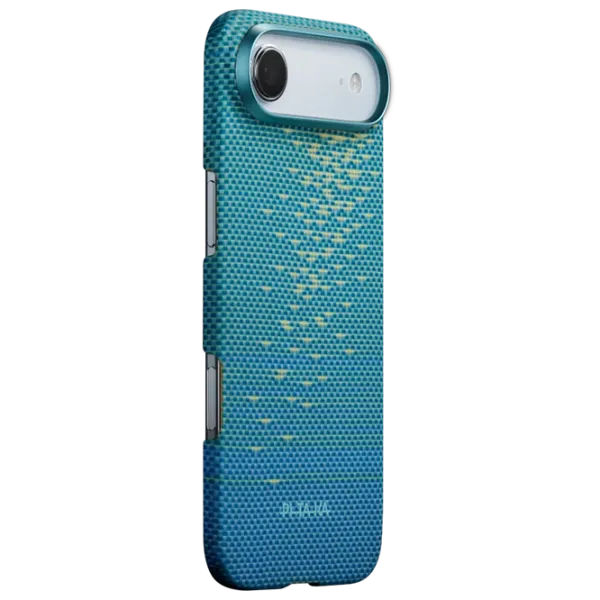 Husă pentru smartphone Apple iPhone Air Pitaka / MagSafe Back / PC / Blue photo 2