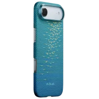 Husă pentru smartphone Apple iPhone Air Pitaka / MagSafe Back / PC / Blue photo 2