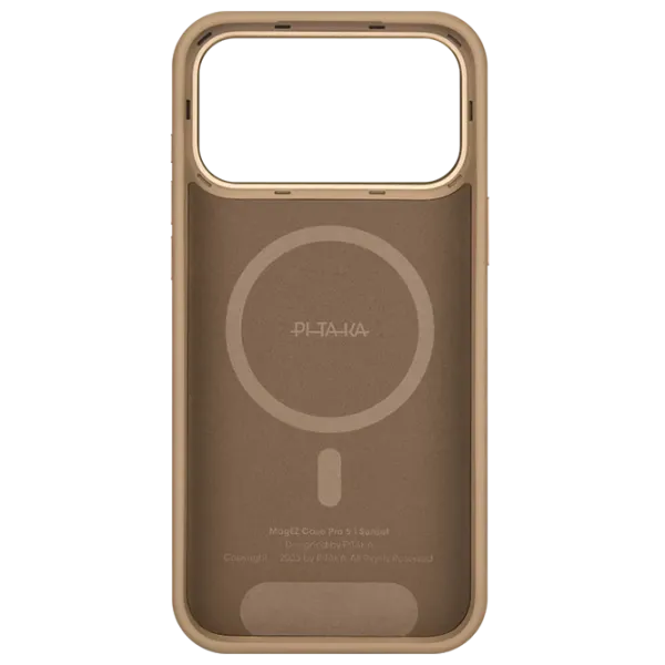 Husă pentru smartphone Apple iPhone 17 Pro Max Pitaka / MagSafe Back / PC / Sunset photo 3