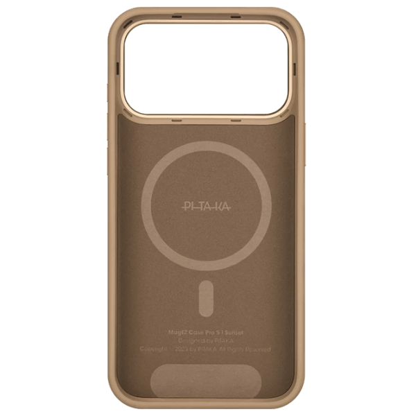 Husă pentru smartphone Apple iPhone 17 Pro Max Pitaka / MagSafe Back / PC / Sunset photo 3