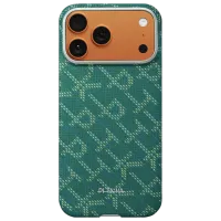 Husă pentru smartphone Apple iPhone 17 Pro Max Pitaka / MagSafe Back / PC / Gold Green