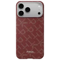 Husă pentru smartphone Apple iPhone 17 Pro Pitaka / MagSafe Back / PC / Gold Red