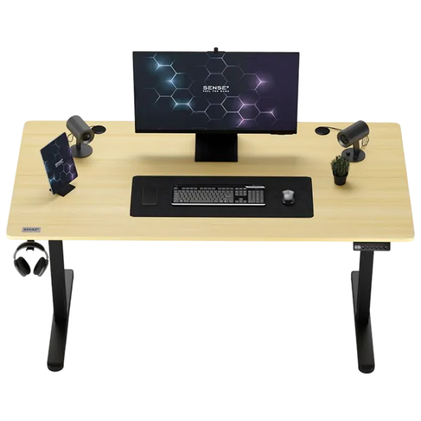 Компьютерный стол SENSE7 Nojo МДФ / Сосна photo 2