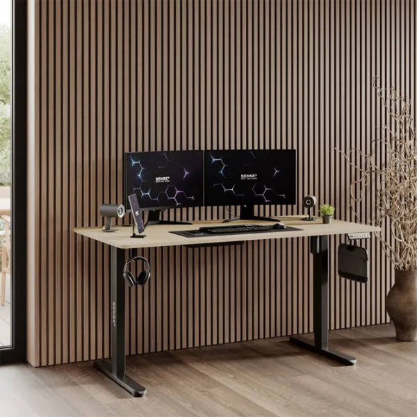 Компьютерный стол SENSE7 Nojo МДФ / Сосна photo 6