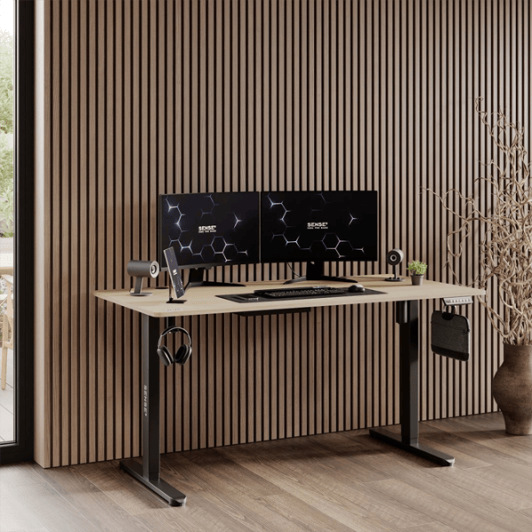 Компьютерный стол SENSE7 Nojo МДФ / Сосна photo 6