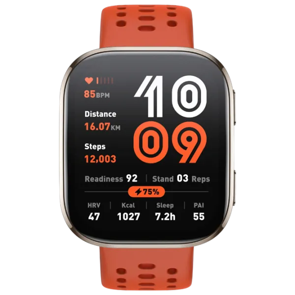 Ceas inteligent Amazfit Bip 6  1.97" / 46 mm / Red - Red /  photo 2