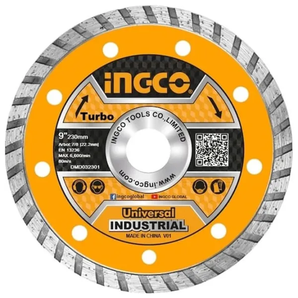 Диск алмазный сплошной INGCO DMD032301  photo 1