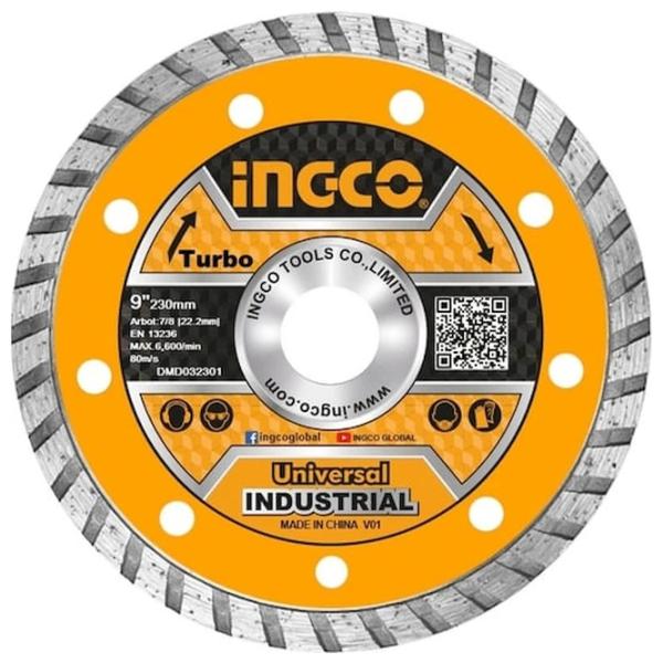 Диск алмазный сплошной INGCO DMD032301  photo 1