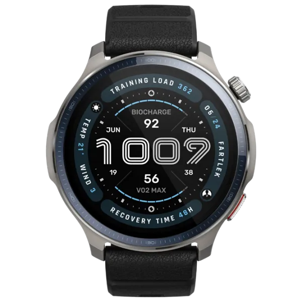 Ceas inteligent Amazfit Balance 2  1.5" / 47 mm / Black - Black /  photo 2