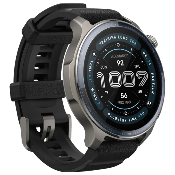 Ceas inteligent Amazfit Balance 2  1.5" / 47 mm / Black - Black /  photo 3