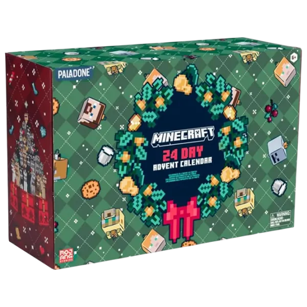 Calendar Paladone 24 Days Advent PP14078MCF Minecraft / Multicolor Green photo 1