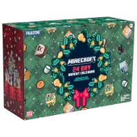 Календарь Paladone 24 Days Advent PP14078MCF Minecraft / Разноцветный Зеленый