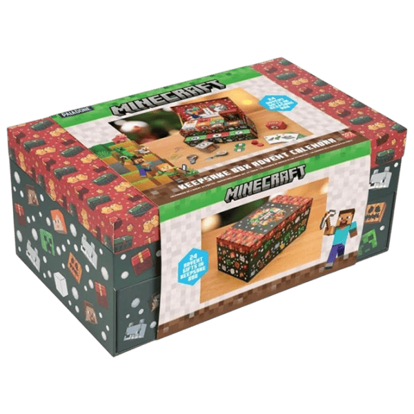 Календарь Paladone Keepsake Box PP15749MCF Minecraft / Разноцветный Красный photo 1